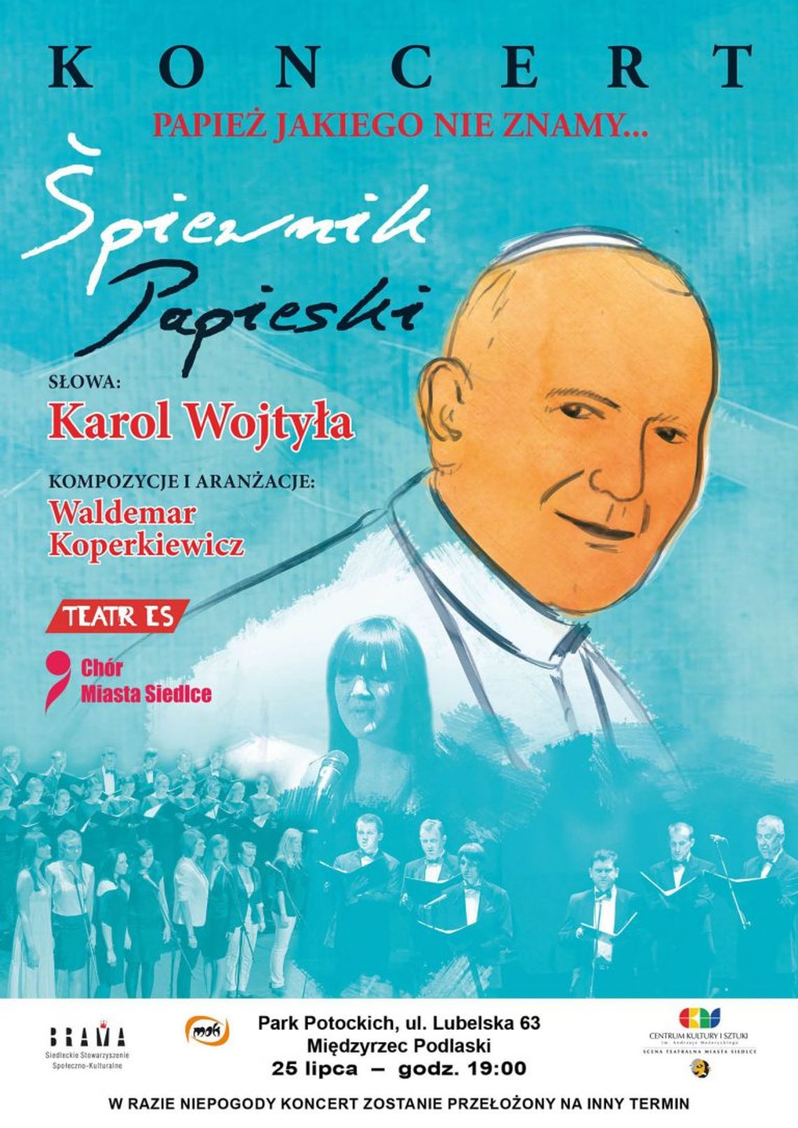 Koncert pt. "Papież, jakiego nie znamy..." w Międzyrzecu Podlaskim