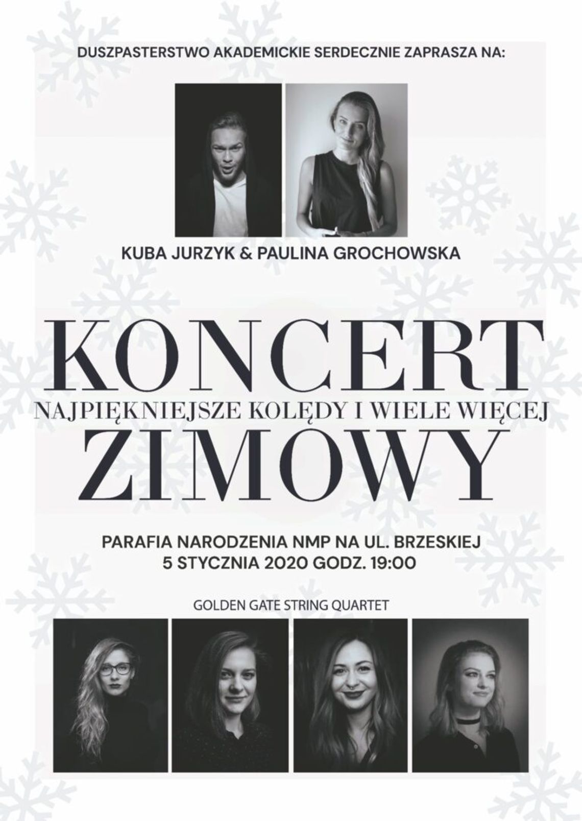 "Koncert zimowy - najpiękniejsze kolędy i wiele więcej" w Białej Podlaskiej