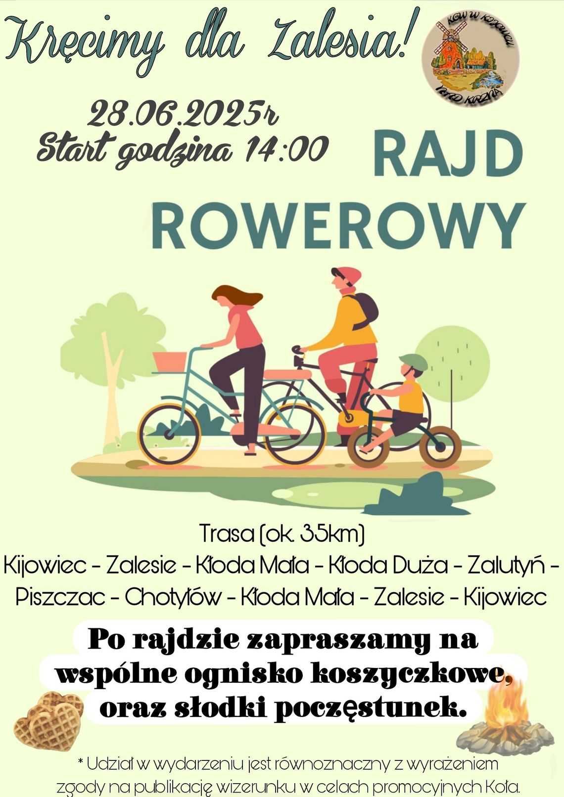 Kręcimy dla Zalesia! Kręcimy dla Zalesia!