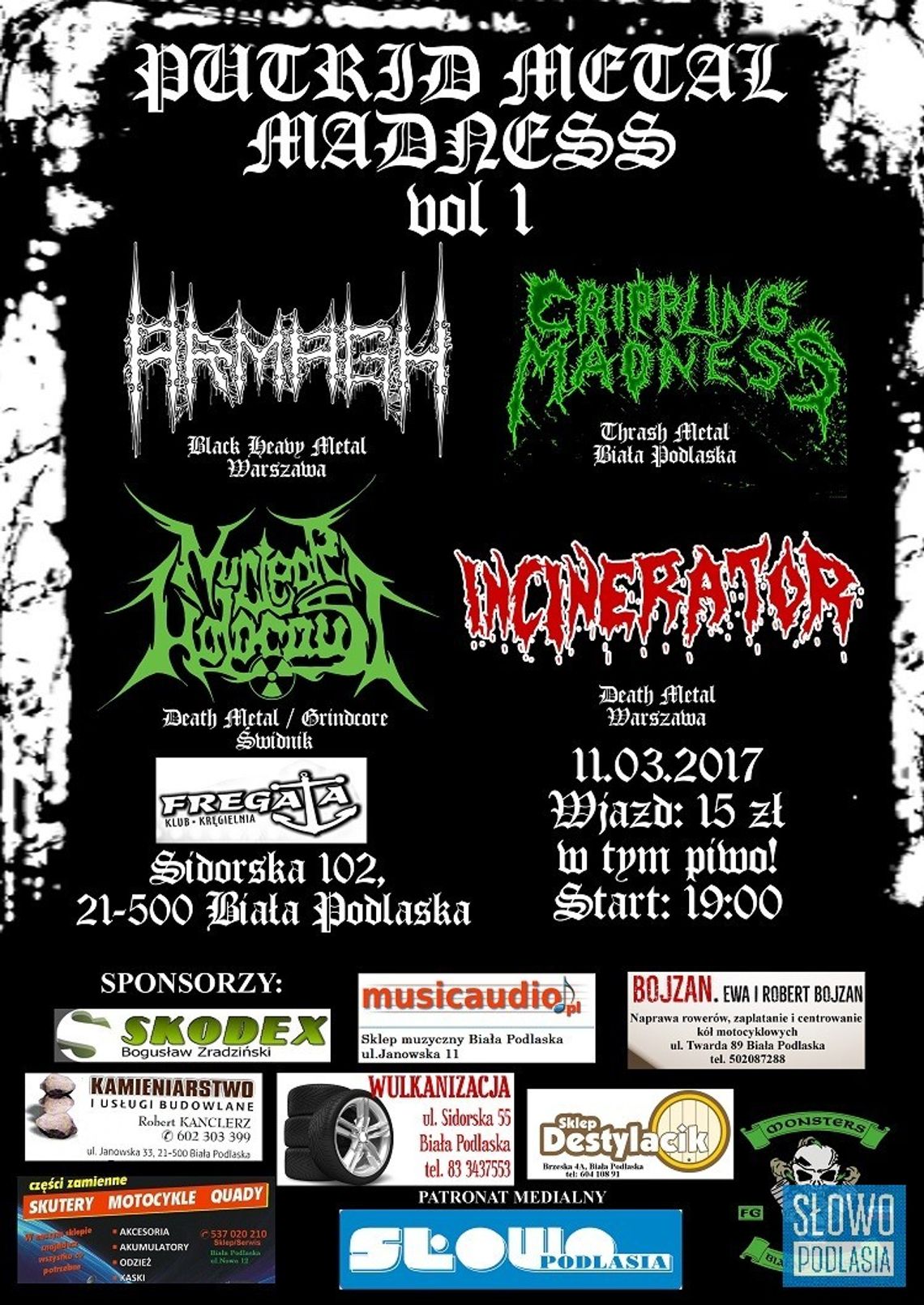 Metalowo w klubie Fregata