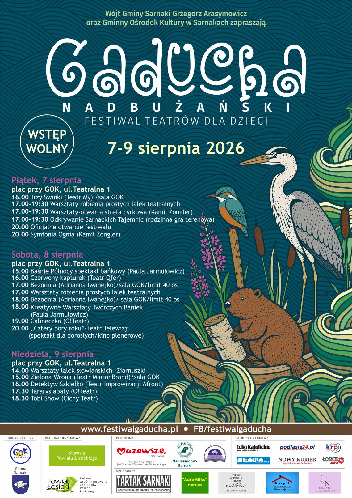 Nadbużański Festiwal Teatrów dla Dzieci Gaducha Nadbużański Festiwal Teatrów dla Dzieci Gaducha