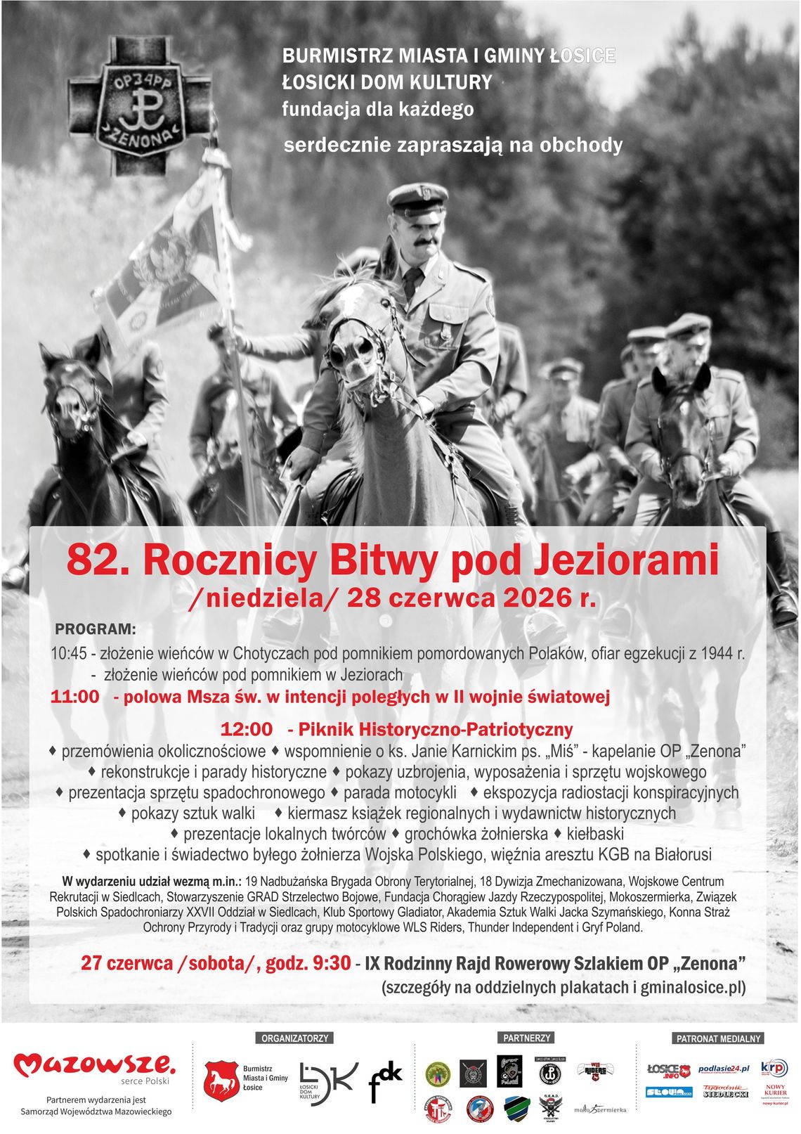 Obchody 82. rocznicy Bitwy pod Jeziorami Obchody 82. rocznicy Bitwy pod Jeziorami