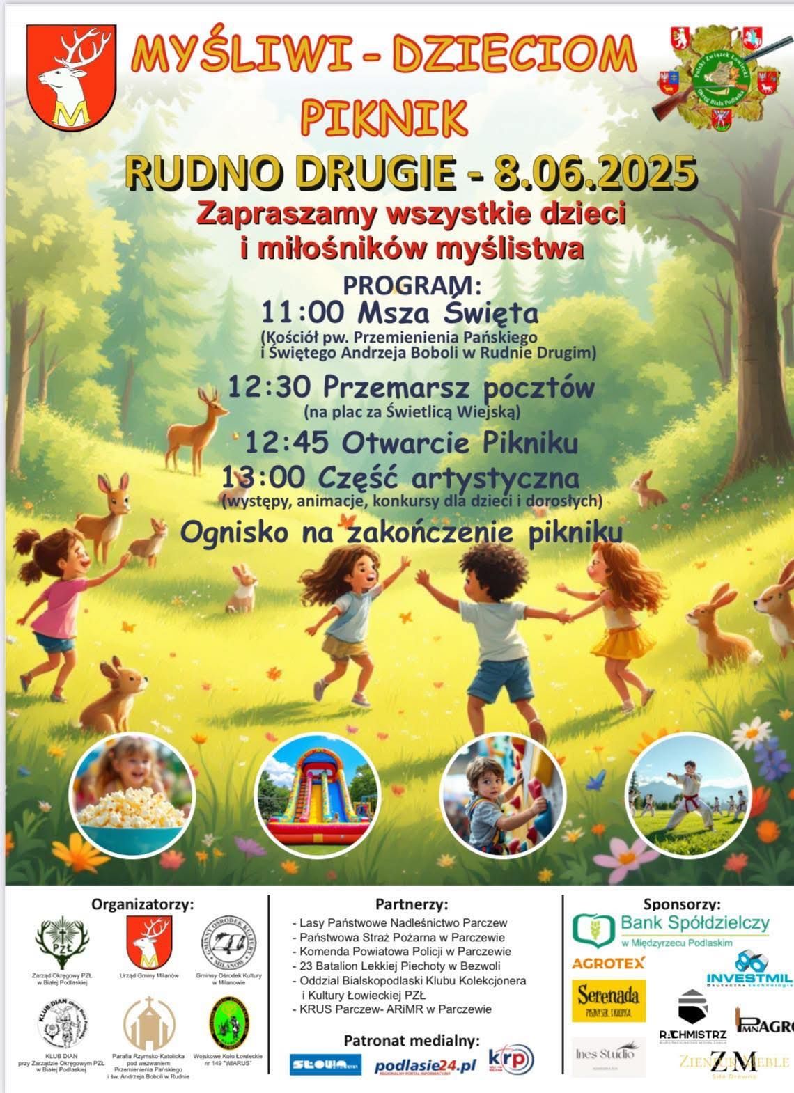 Piknik "Myśliwi - Dzieciom"