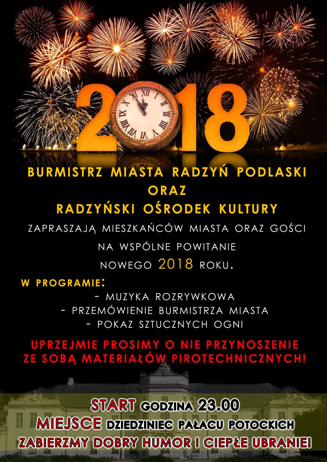 Sylwester miejski w Radzyniu Podlaskim