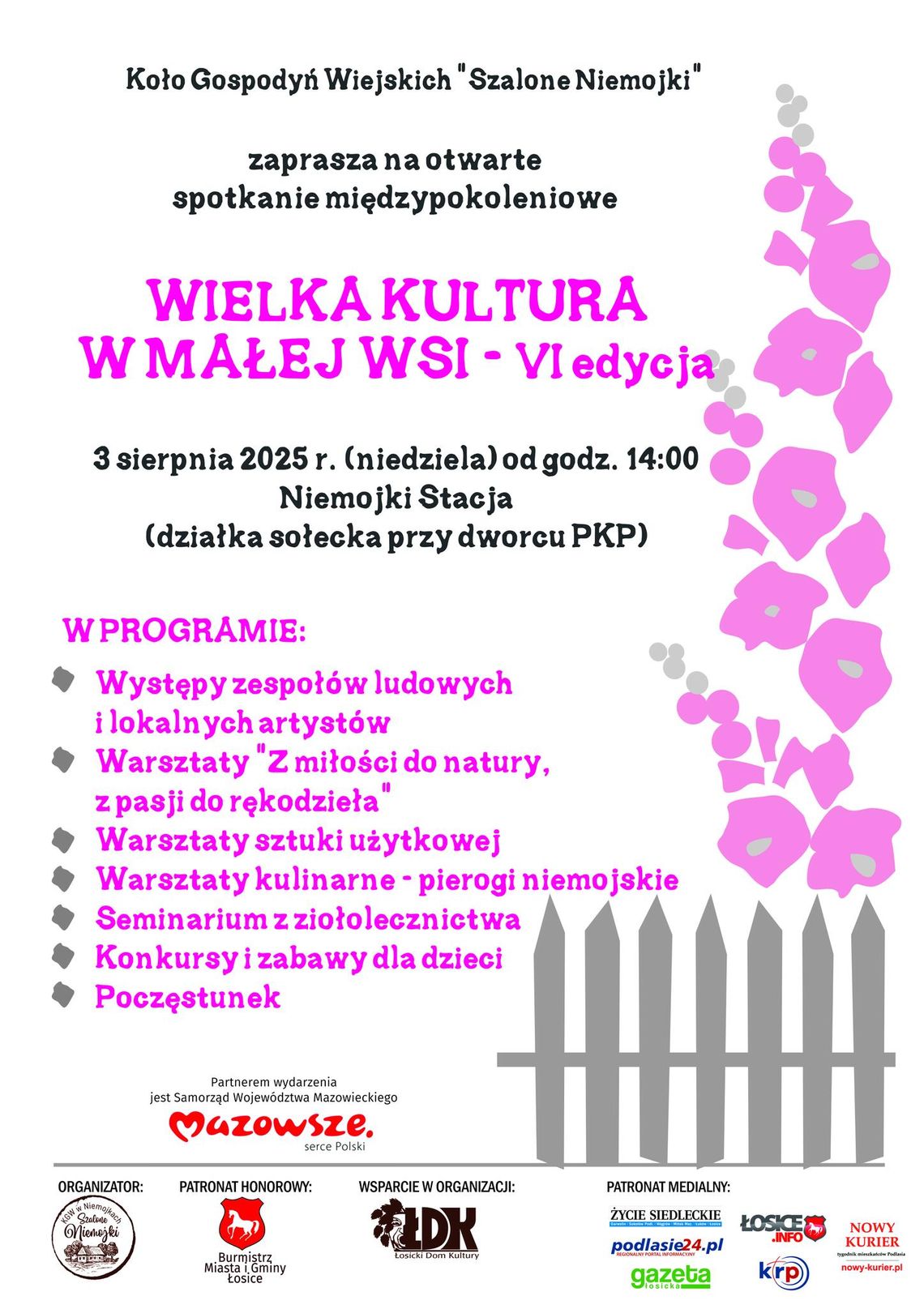 VI edycja „Wielkiej Kultury w Małej Wsi” VI edycja „Wielkiej Kultury w Małej Wsi”