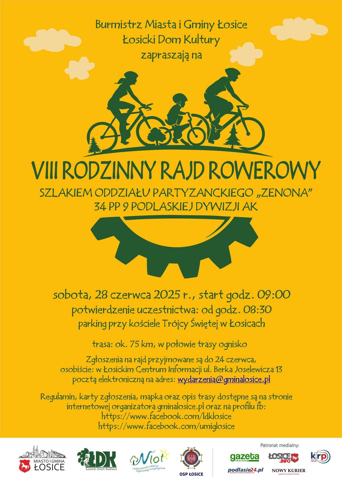 VIII Rodzinny Rajd Rowerowy