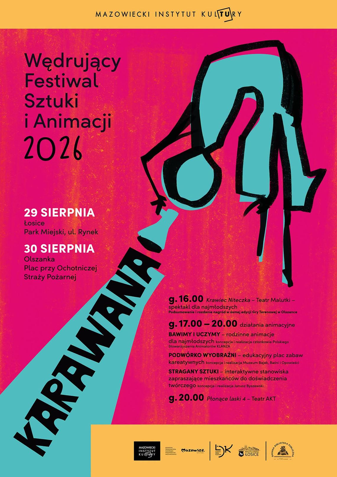 Wędrujący Festiwal Sztuki i Animacji Karawana w Olszance