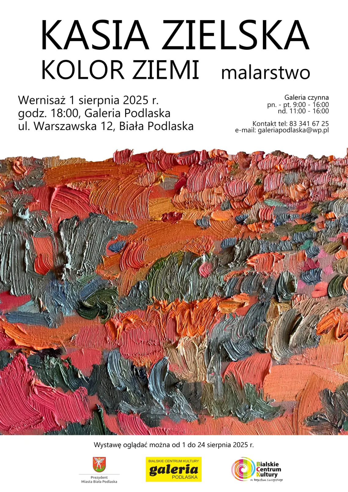 Wernisaż malarstwa Kasi Zielskiej Wernisaż malarstwa Kasi Zielskiej