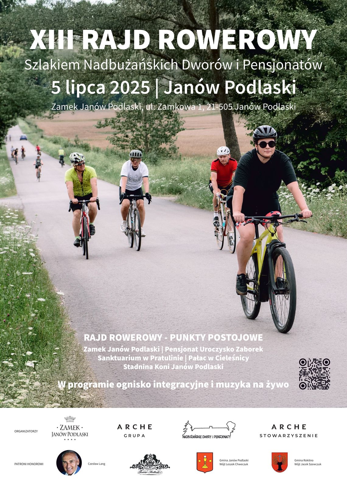 XIII Rajd Rowerowy szlakiem Nadbużańskich Dworów i Pensjonatów XIII Rajd Rowerowy szlakiem Nadbużańskich Dworów i Pensjonatów