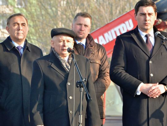 Biała Podlaska. Kaczyński i Morawiecki rozpoczynają Mieszkania Plus