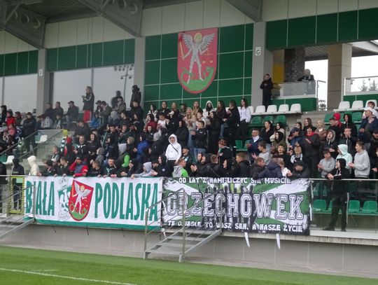 Kibice na meczu MKS Podlasie Biała Podlaska - SKS Wisła Sandomierz! [FOTO]