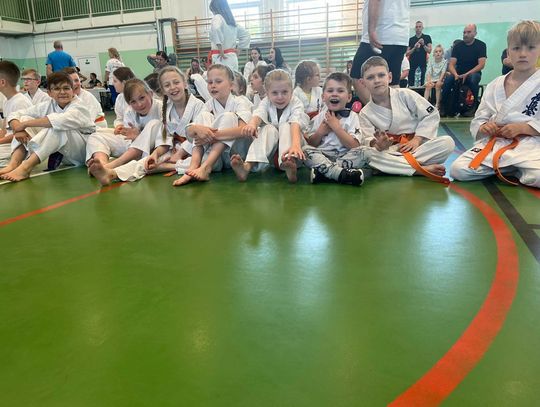 Ogólnopolskim Turnieju o Puchar Wójta Gminy Łabunie k. Zamościa i Mistrzostwach Województwa Lubelskiego Młodzików i Juniorów Młodszych w Karate Kyokushin.