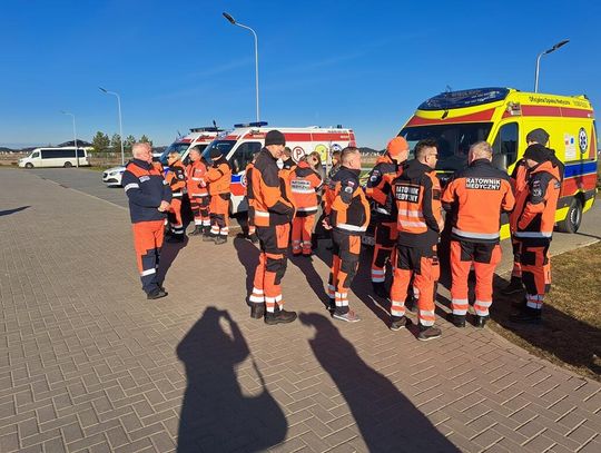 Pogrzeb śp. Cezarego Lotkowskiego - ratownika medycznego, który tragicznie zginął w Siedlcach