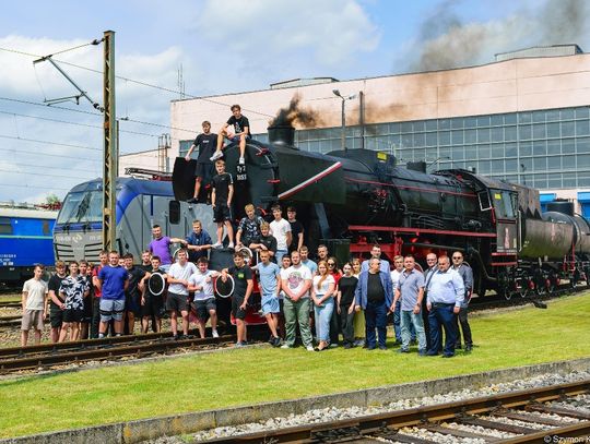 Uczniowie z Małaszewicz przywrócili legendę kolei do życia