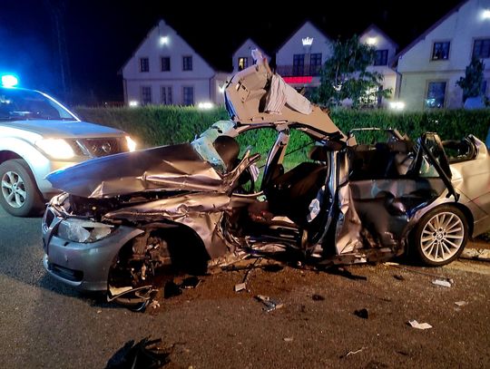 Międzyrzec Podlaski. Tragiczny wypadek na DK2. Nie żyje jedna osoba, trzy w szpitalu [GALERIA ZDJĘĆ]