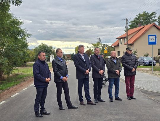 Otwarcie drogi powiatowej w Korczówce