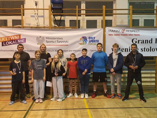 I turniej Grand Prix 2025  w tenisie stołowym amatorów pod Honorowym Patronatem Wójta Gminy Rokitno