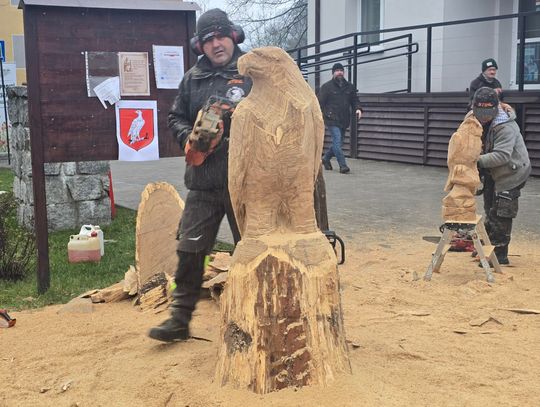 Plener rzeźbiarski w Rossoszu [GALERIA ZDJĘĆ]