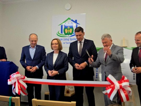 Otwarcie Centrum Usług Społecznych w Tucznej [Galeria Zdjęć]
