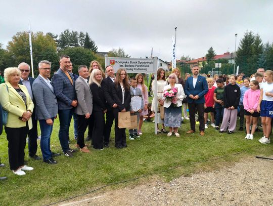 BIAŁA PODLASKA: Otwarcie kompleksu boisk na os. Francuska (GALERIA ZDJĘĆ)